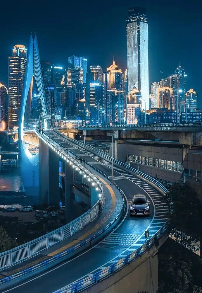 刷爆全网的重庆夜景大片，原来后期这么调色！