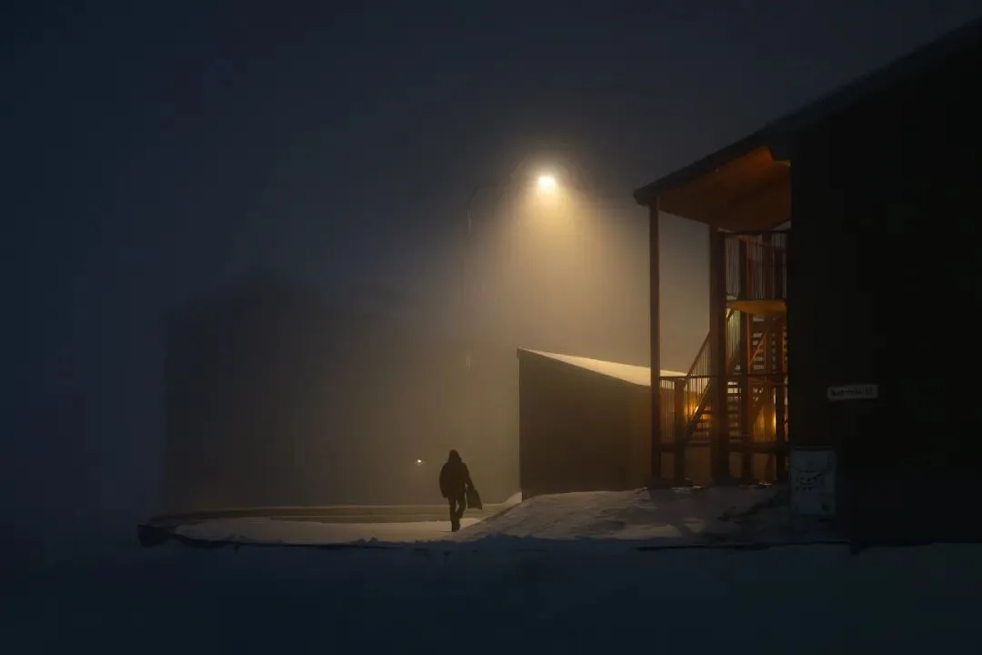 Street Photography in Fog Is Amazing: First-Person POV in Ilulissat, Greenland