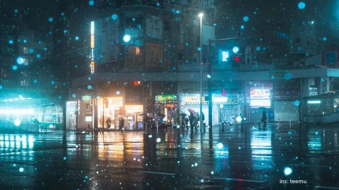 雨雪天这样拍更有质感！如何拍出清晰的雨点/雪花？