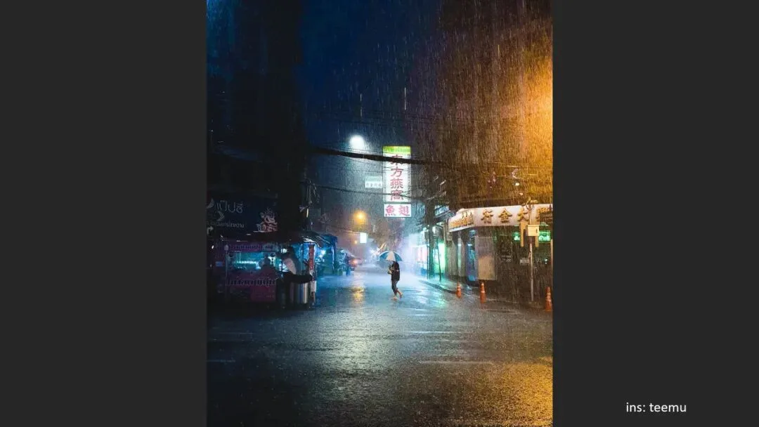 雨雪天这样拍更有质感！如何拍出清晰的雨点/雪花？
