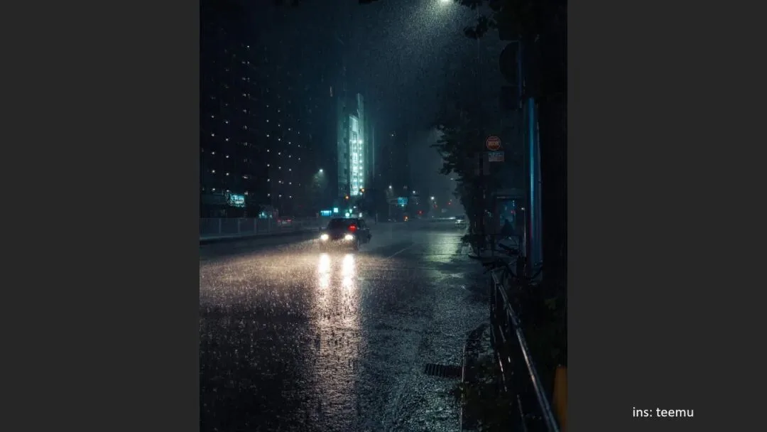 雨雪天这样拍更有质感！如何拍出清晰的雨点/雪花？