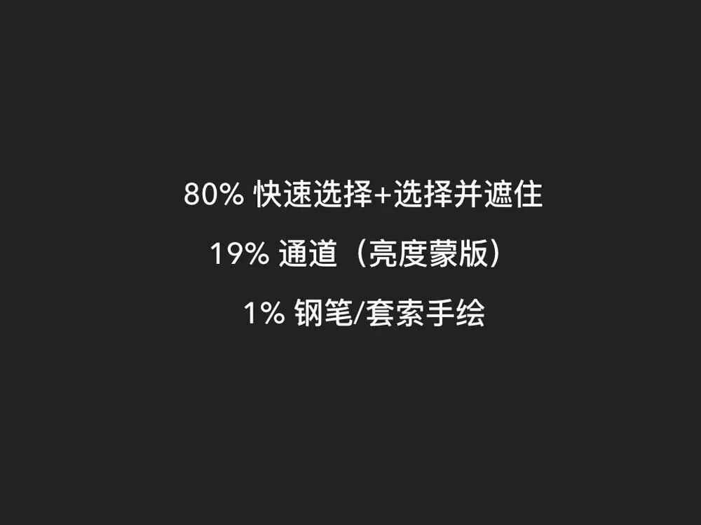 Photoshop中最好用的选区工具就是它，快速又精确！