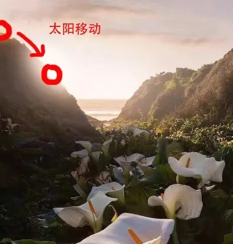 如何后期制作太阳炫光