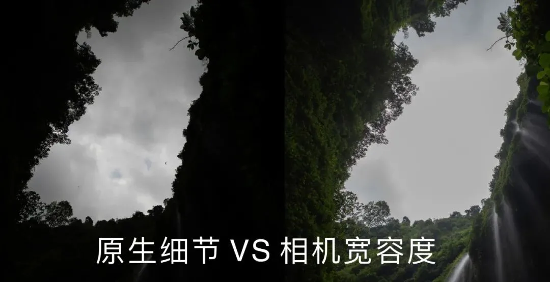 「魔幻瀑布」180度全景接片+曝光合成！